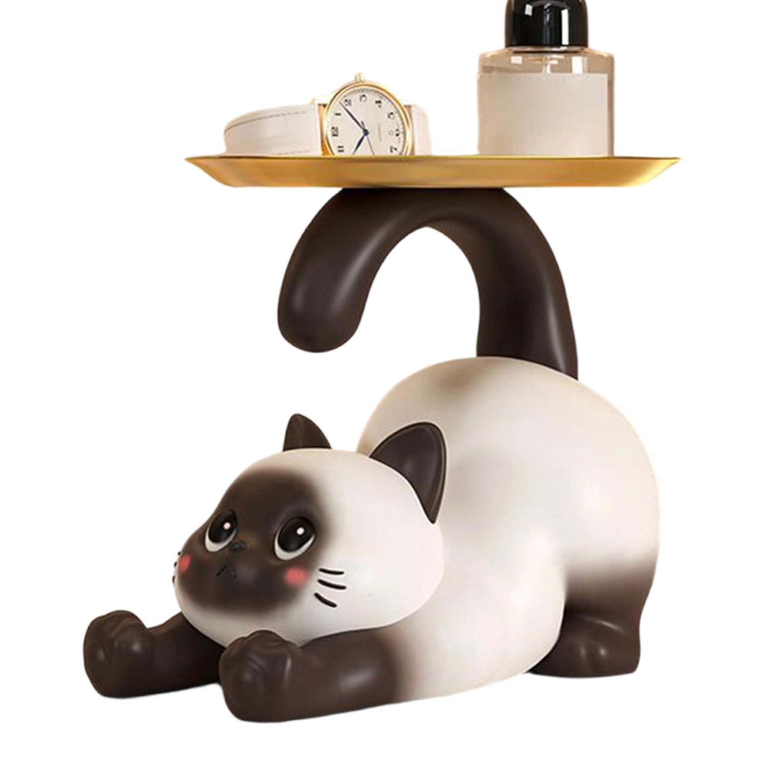 猫の砂糖菓子ディッシュ - 猫の飾りつけ納める御盆、98.9x38.98x38.98in 脂キーホルダーどんぶり鉢 砂糖菓子、部屋の入り口、一覧表、住み家、リビングお部屋、臥榻お部屋、押し入れ、棚のかざり付ける的で役立つこと的な佩び物