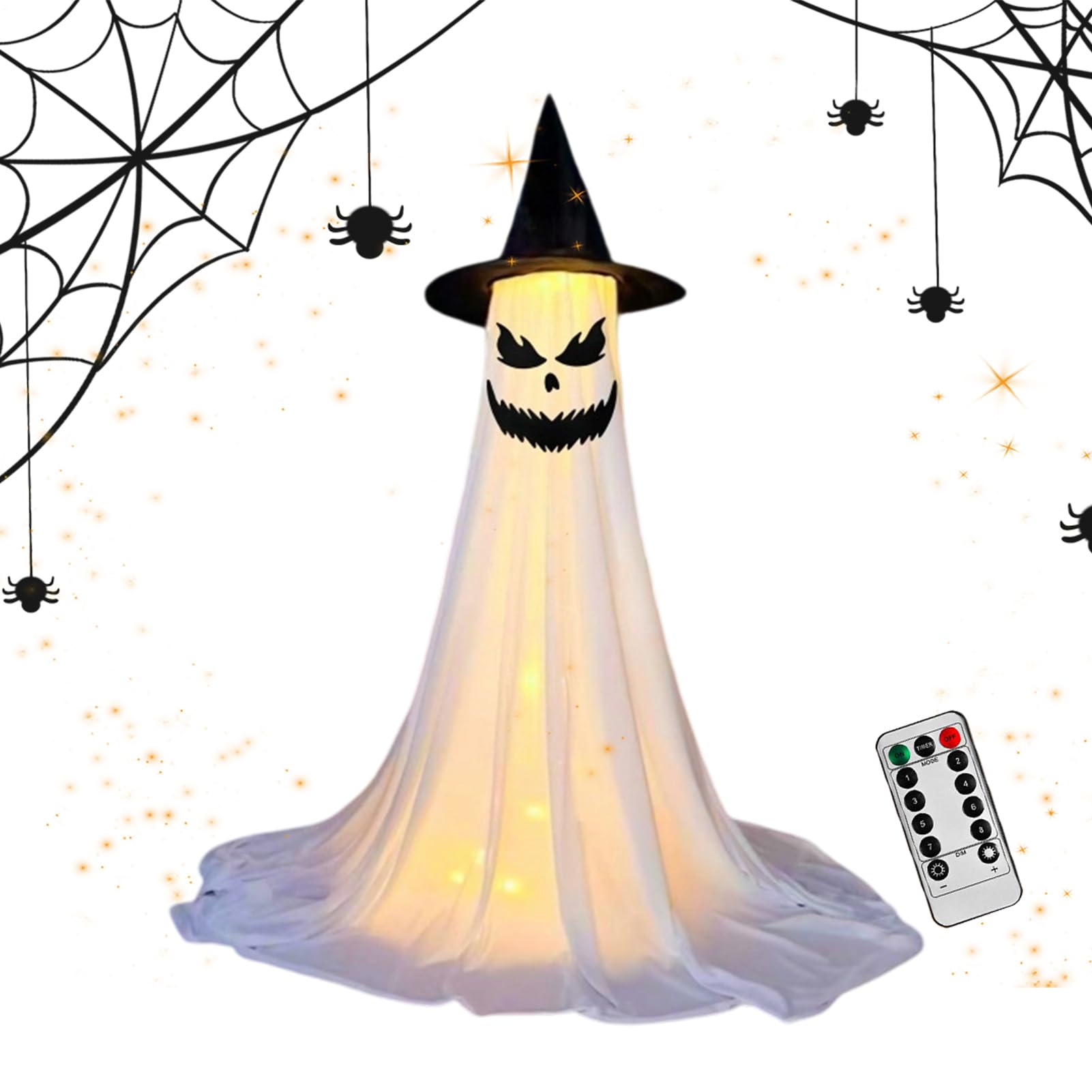 ?外 ハロウィン かざり付ける | LED 発する 室外 生きすだま オブジェ - 大型 シーンプロップ 恐れ かざり付ける品 庭 合切袋 共同墓地 生きすだま住みか用