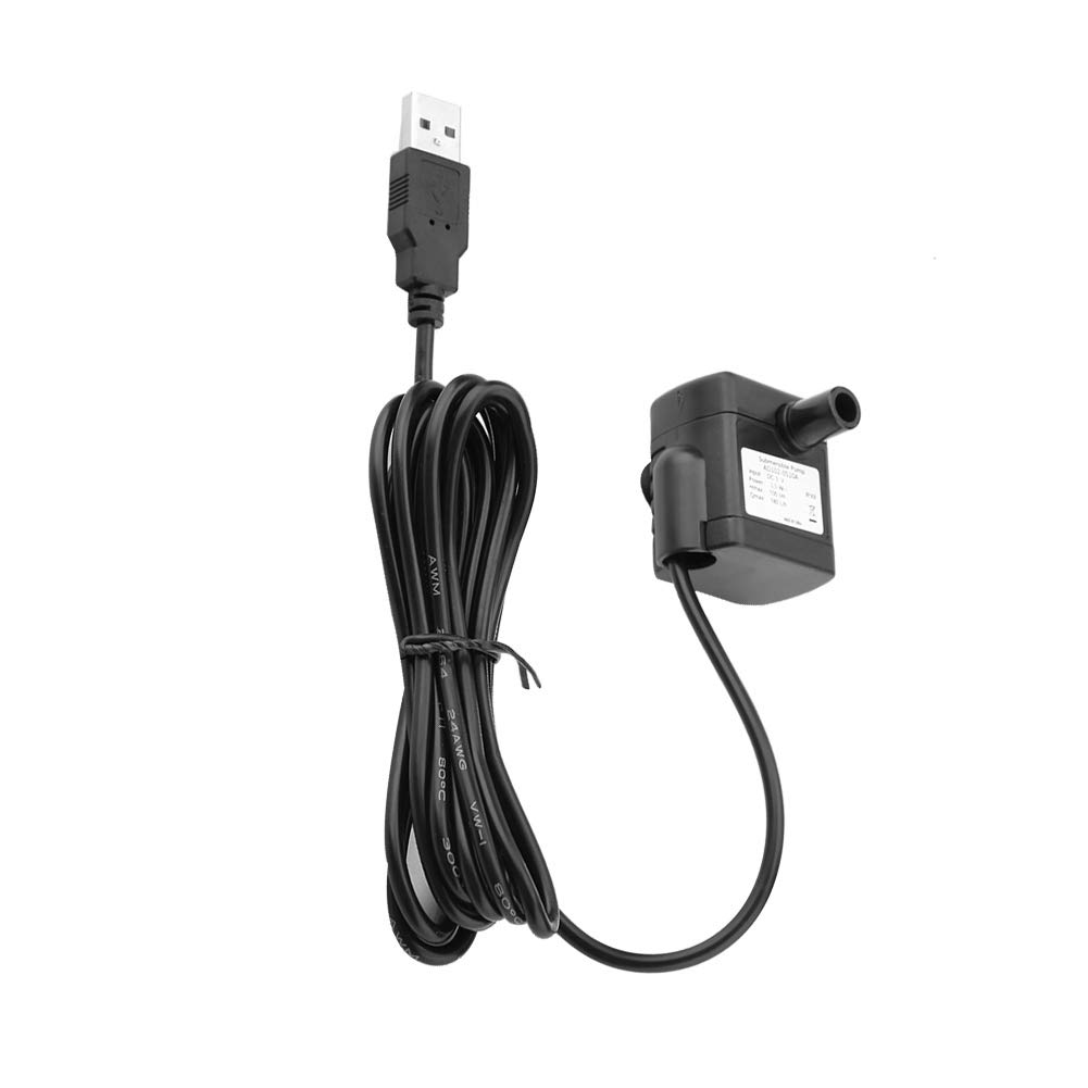 ochun 5V 1.5W USBウォーターポンプ、噴水用ブラシレスミニポンプ、水族館や植物用の低ノイズ&効率的な循環|いいものばかり