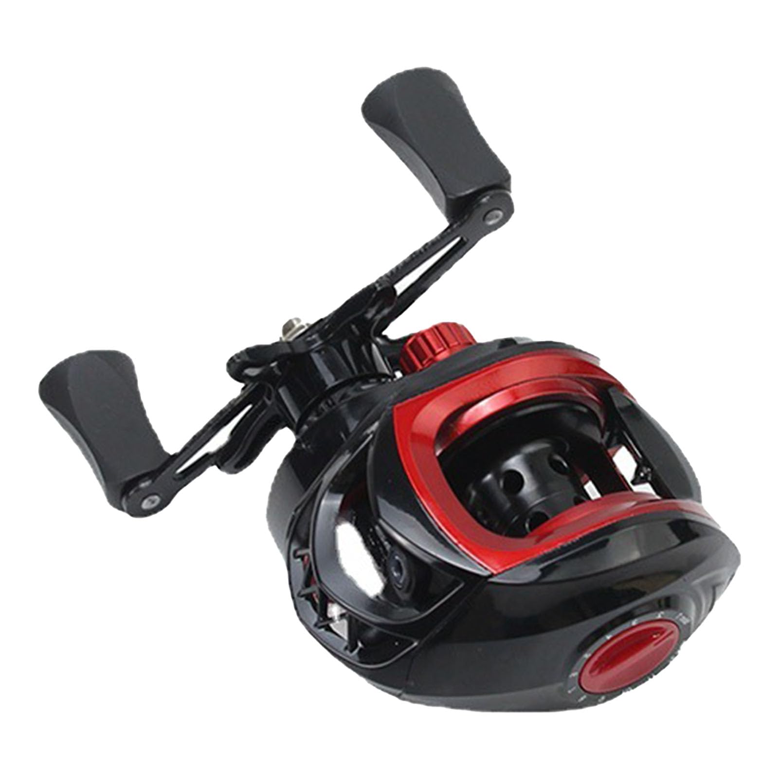 スピニングリール ロングキャスト ベイトキャスティングリール 軽量 スムーズ パワフル 防爆ライン機能 7.2:1 ギア比 持ち運び便利 メタル素材｜いいものばかり