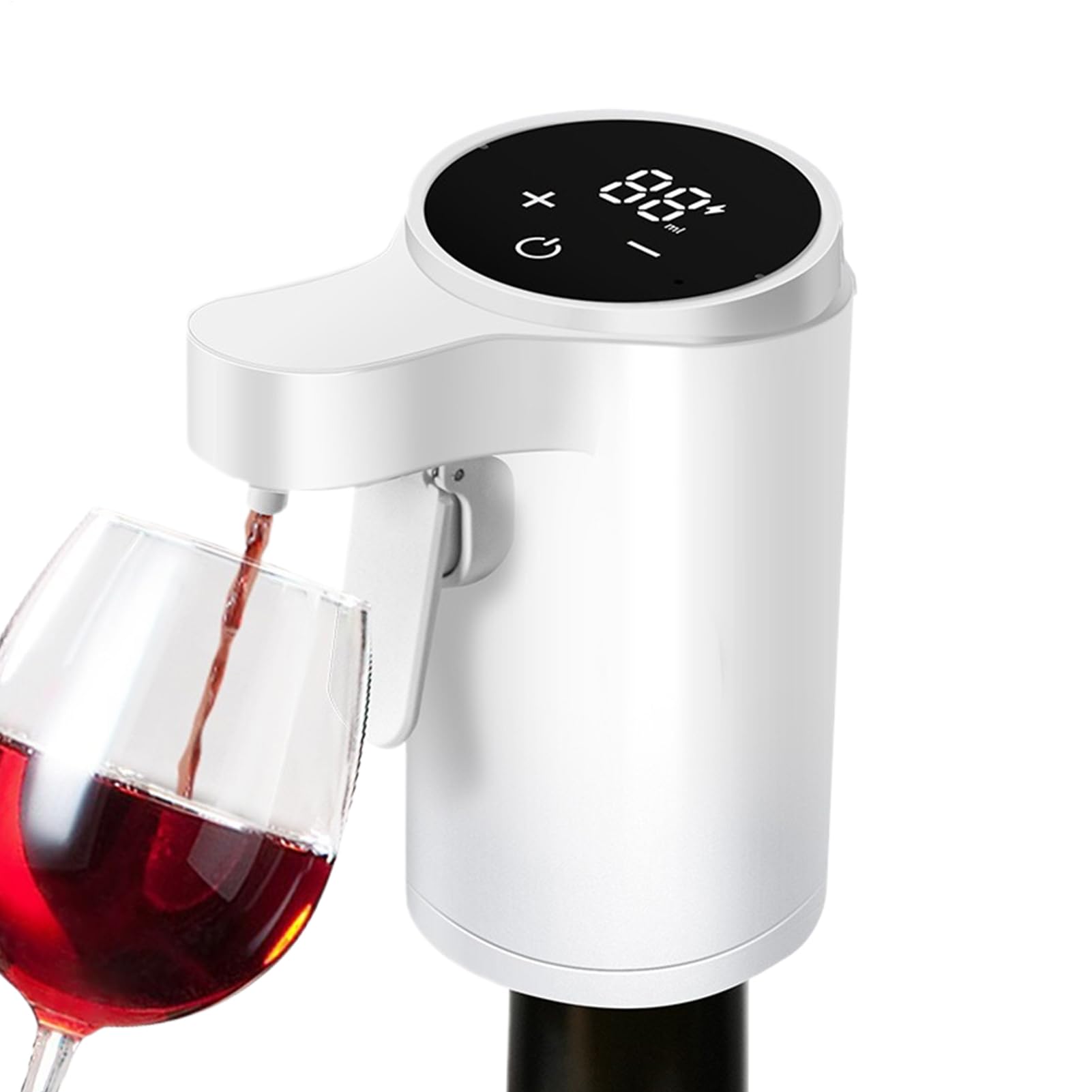 ブドウ酒 ディスペンサー 器械,申し受ける式 4流行り物 タッチスクリーン | 電動ワインエアレーター スマートウイスキーポーラー | 身寄り用 事務室 難民キャンプ 寄り合い 赤ちょうちん 盛りだくさんな気違い水 ウィスキー ウォッカ カクテル 相応う能力のある