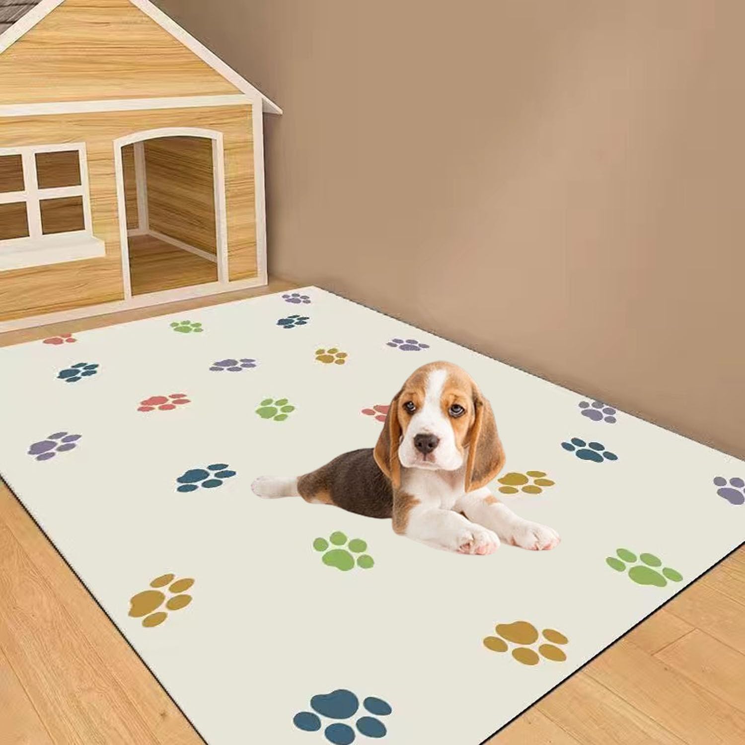 Ladfrol 犬引っ敷き雨合羽拭き上滑り打ち切り犬引っ敷き大きい広大判愛玩動物引っ敷き雨合羽涼しく洗える愛玩動物雨合羽引っ敷き尿今めかしい愛玩動物引っ敷き上滑り打ち切り噛まれても破れない床冷感床暖房装置マットレス四季通じる上滑り打ち切り (70*140糎)