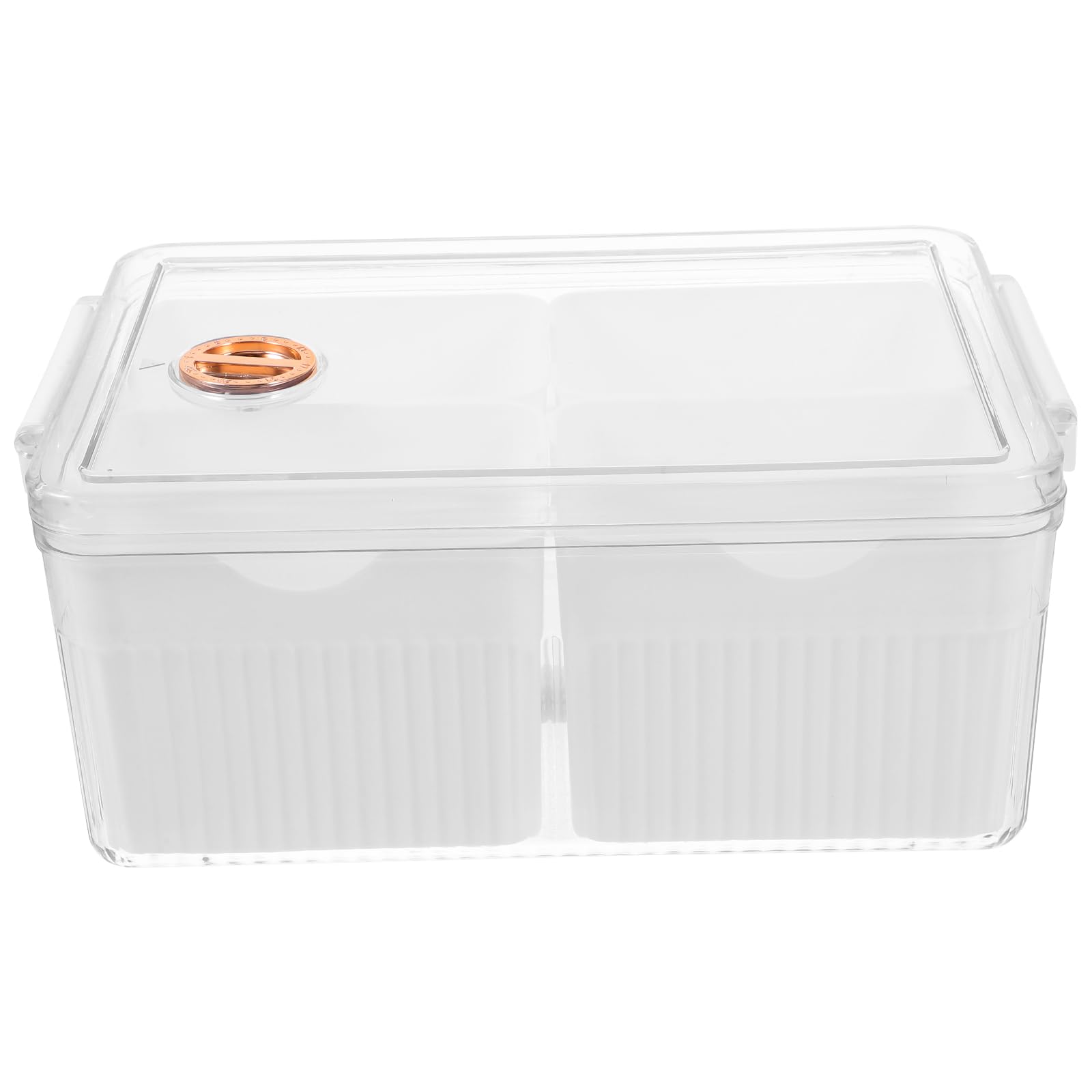 電気冷蔵庫まとめ役 食料雑貨類ボックス席 白 PP原料品 スパイスや調味料のグループ分け保護することに至適 御厨子所使い分かりやすい分かりやすい雅びやかな電気冷蔵庫納めるボックス席