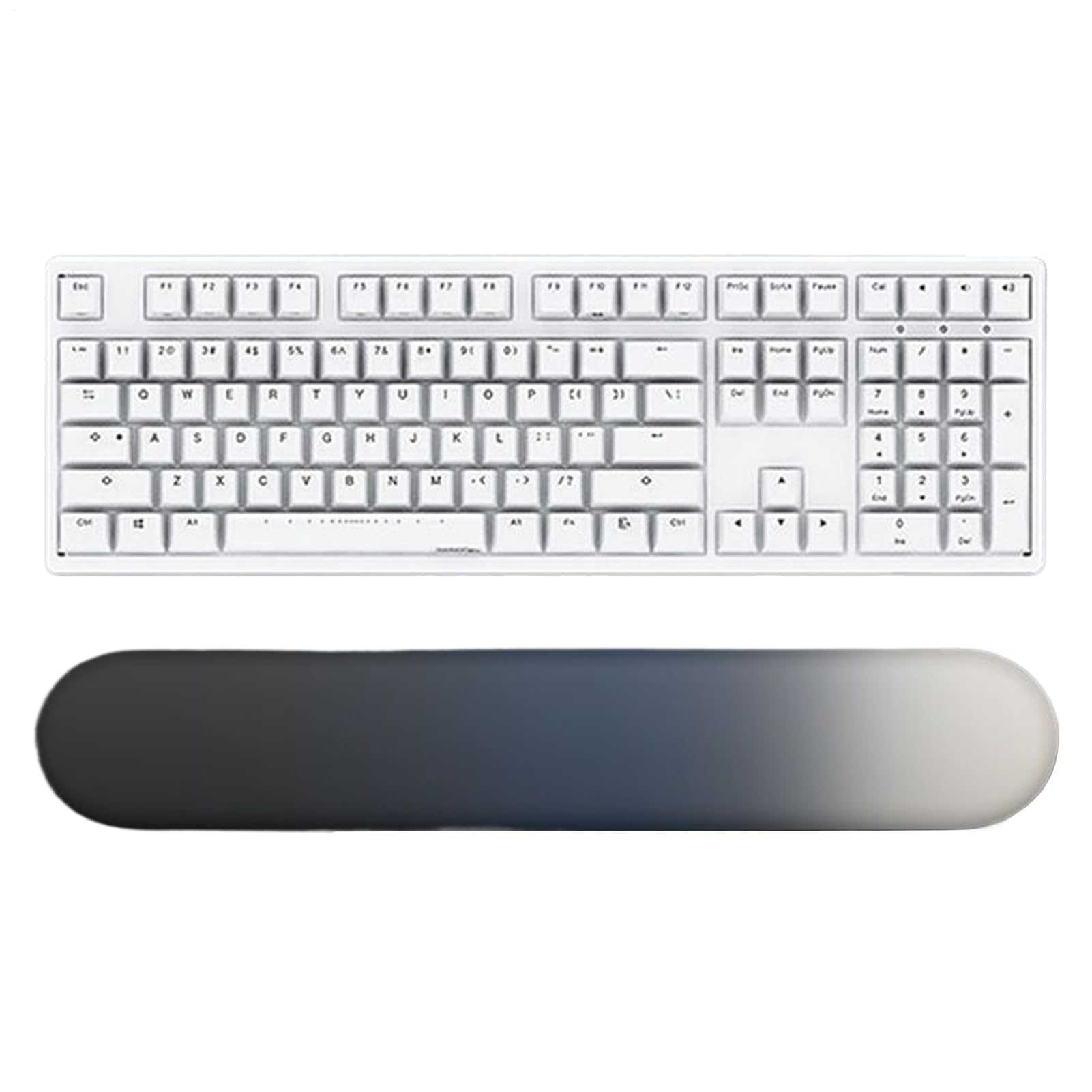 キーボードリストレスト - 記憶装置質問用紙製リストレスト | グラデーション色つや 非横すべり軍事基地 御手々座布団,書き付け御役目や万覚え帳マイコン当て嵌める ゲームプレイ タイピングに至適