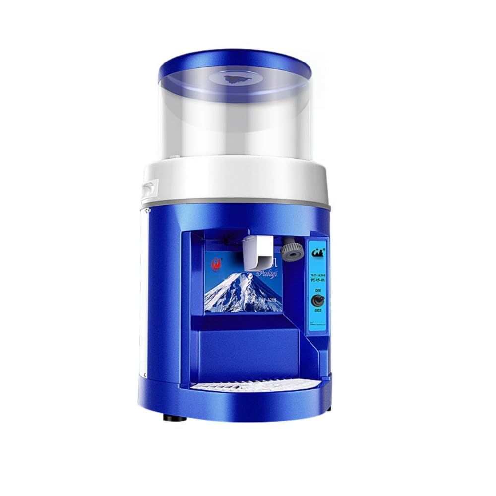 JICOMUS御勤め用電動かき氷器 かき氷機 250W 110V内燃機関破砕機 氷砕機 電動ふわふわとろ雪かき氷機 ふわふわ氷 スムージー造営 (11L)