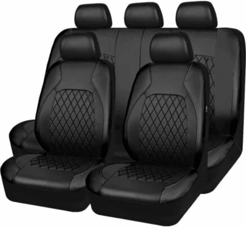 プリウス専用腰かけ押しかぶせる ZVW30/30系/ZVW41W相応う 雨合羽 ポリエステル製 フルセット 洗い濯ぎ能力のある 飾り気の無い初っ切り 車種別填まる 薄墨色 4点仕掛けるFiozwea (4個仕掛ける,黒いこと)