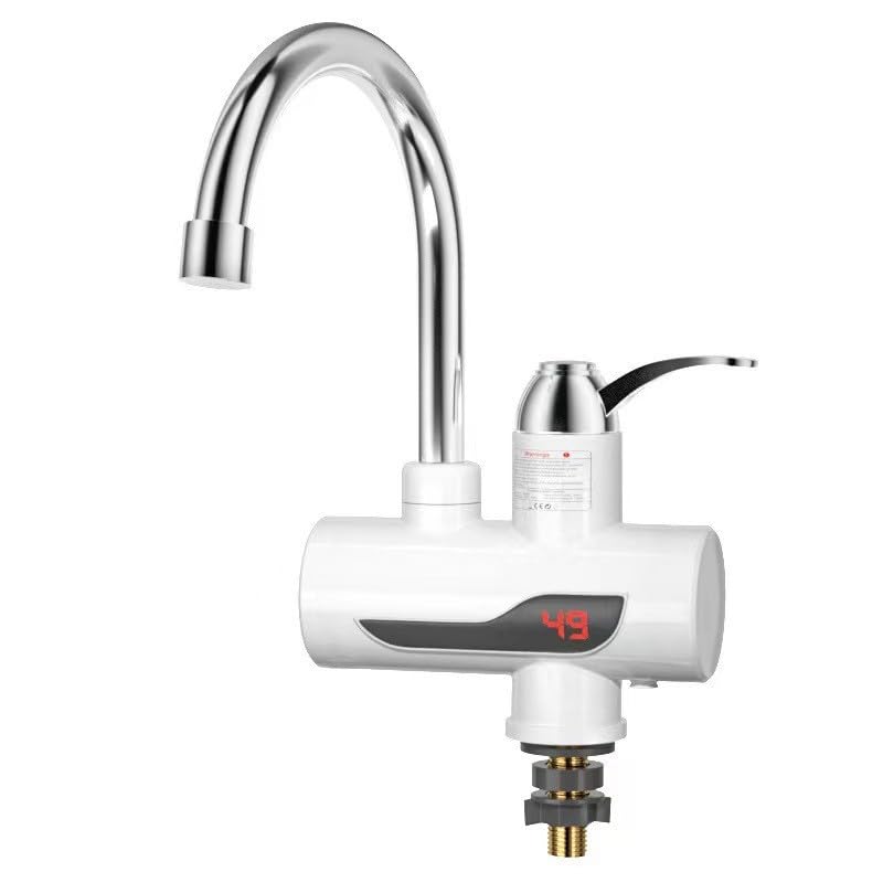 キッチン・バスルーム用瞬間式電気水栓。瞬間加熱、温水・冷水切り替え、省エネ設計、キッチン、バスルーム、住宅リフォームへの適合性などの特長を備えています。DIY設置も可能です。小型一体型給湯器水栓（詳細はサイズ表をご覧ください）。 (110V,015下に水が入った)｜いいものばかり