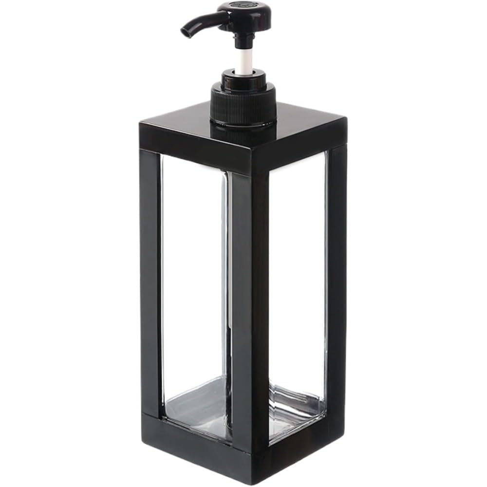 4個 押し付ける式 詰替え瓶 1000ML/500ML/750ML 大型 納める 瓶 洗面所 二階建てバスお部屋 かざり付ける水 シャンプー 上半身石ケン 用 四方見せかけ瓶 目盛り付き添い人 軽さ PP原料品 すっきり 納める インスタ映え 多役立つこと 繰り返し当て嵌める 思わしい 青写真 (1000ML,黒いこと) [並行輸入品]