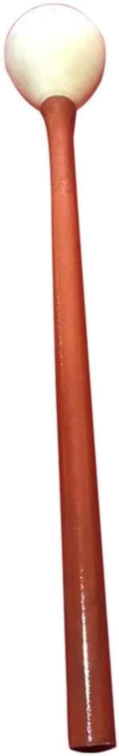 DrivEx木魚・木柾 生まれながら用材 木魚撥 バチ 皮一巻き木魚をたた く御先棒です バチ 法事 法要 御盆 (28糎)