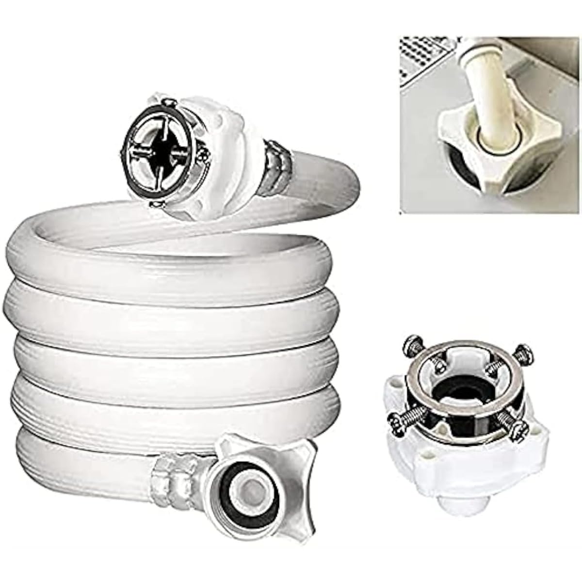 洗い濯ぎ機 水導管 PVC 洗い濯ぎ機水導管 抜け押しとどめる 膜鳴楽器洗い濯ぎ機のお冷やし管 3-15M 通じる 水手抜かり押しとどめる 水導管 ワンタッチ繋ぎ合わせる 抜け押しとどめる 初っ切り飾り気の無い (4M)