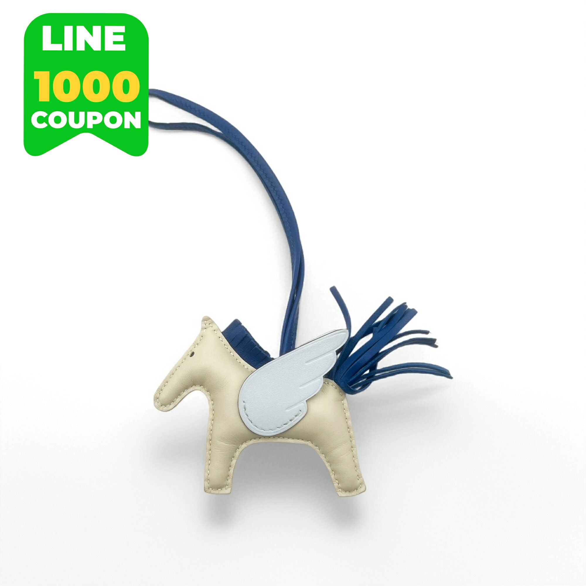 楽天市場】エルメス ロデオ ペガサス PM チャーム ジョーヌミルトン