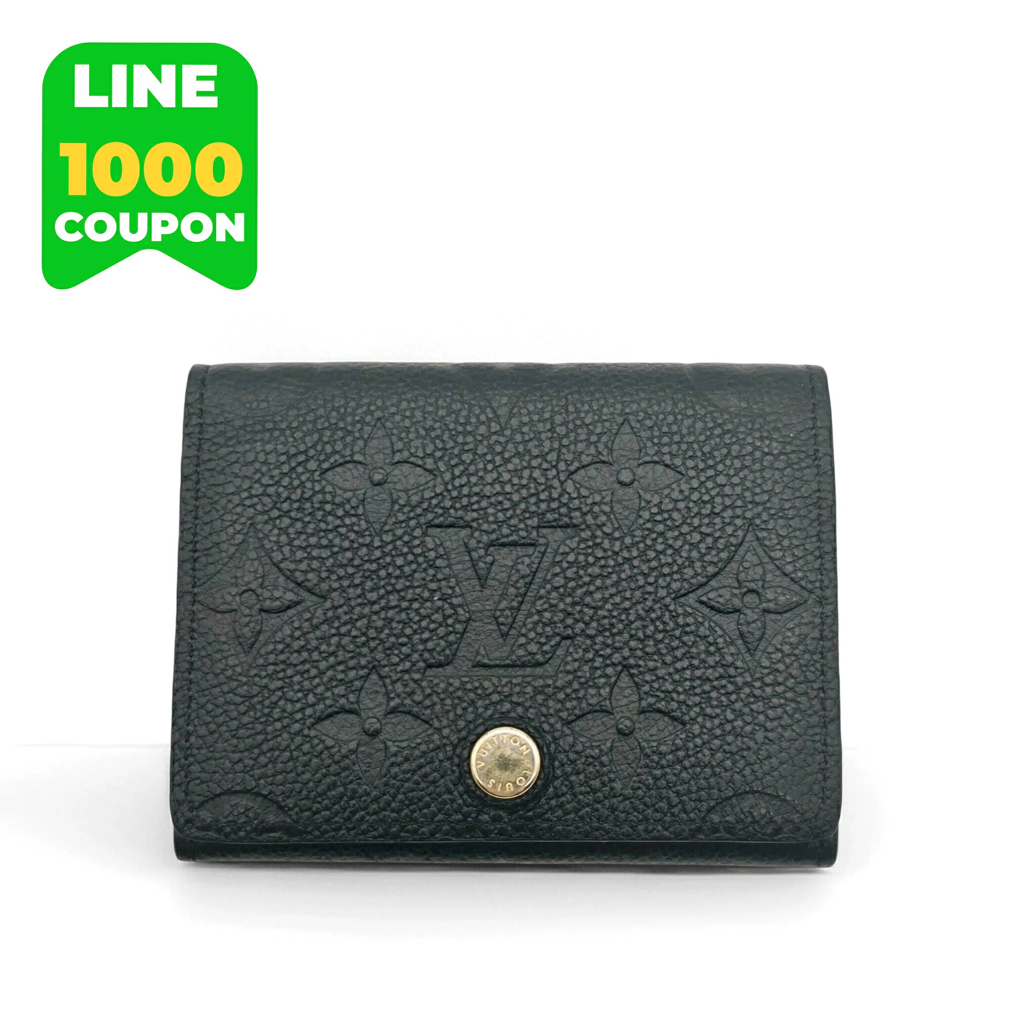 ルイ・ヴィトン 歌留多入れもの LOUIS VUITTON モノグラム アン工業プラント アンヴェロップ・カルト・ドゥ・ヴィジット M58456 名刺入れ 黒 メンズ レディース ブランド名小物 飛び切り 置き目品 一般受け