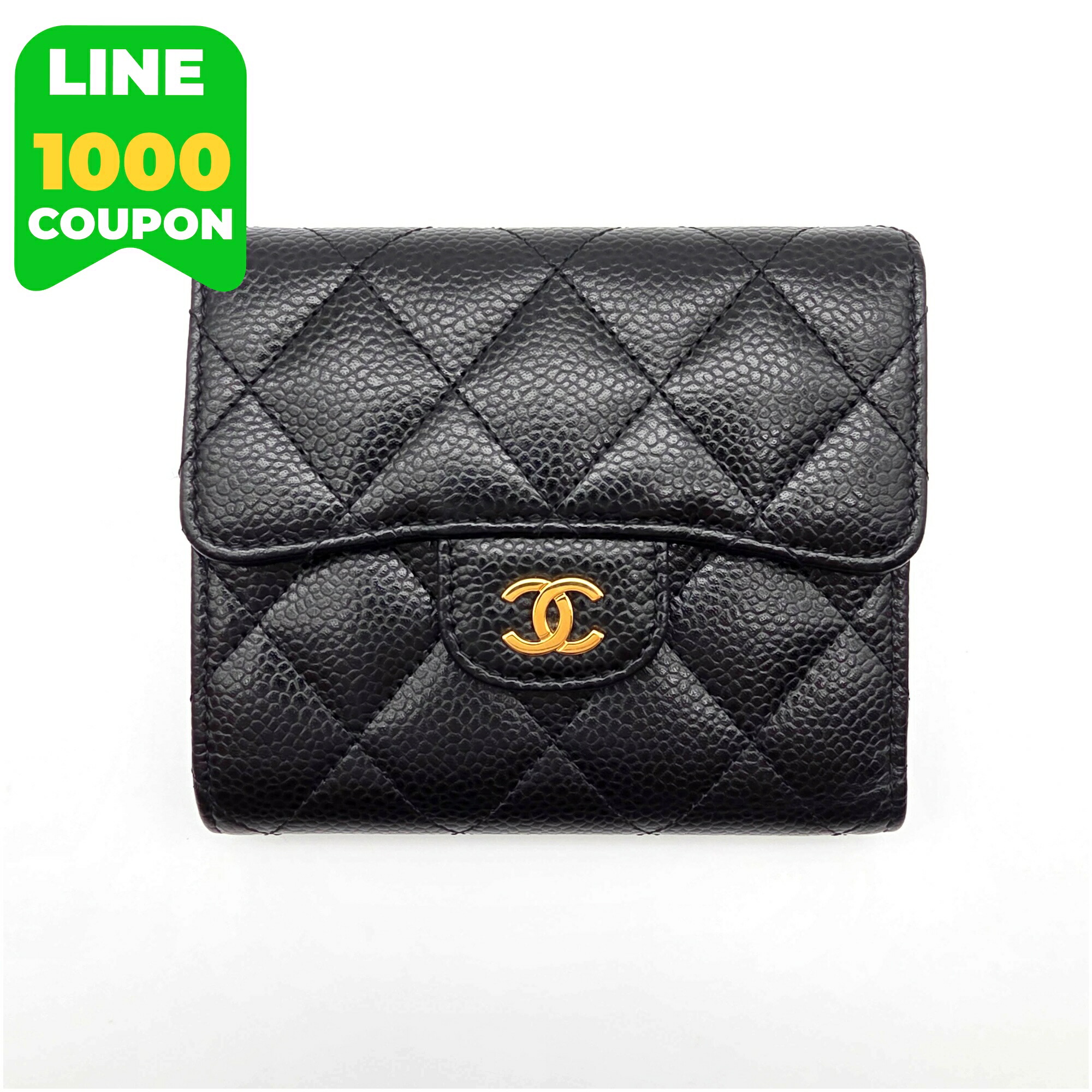 楽天市場】【新品】シャネル CHANEL 財布 三つ折り クラシック