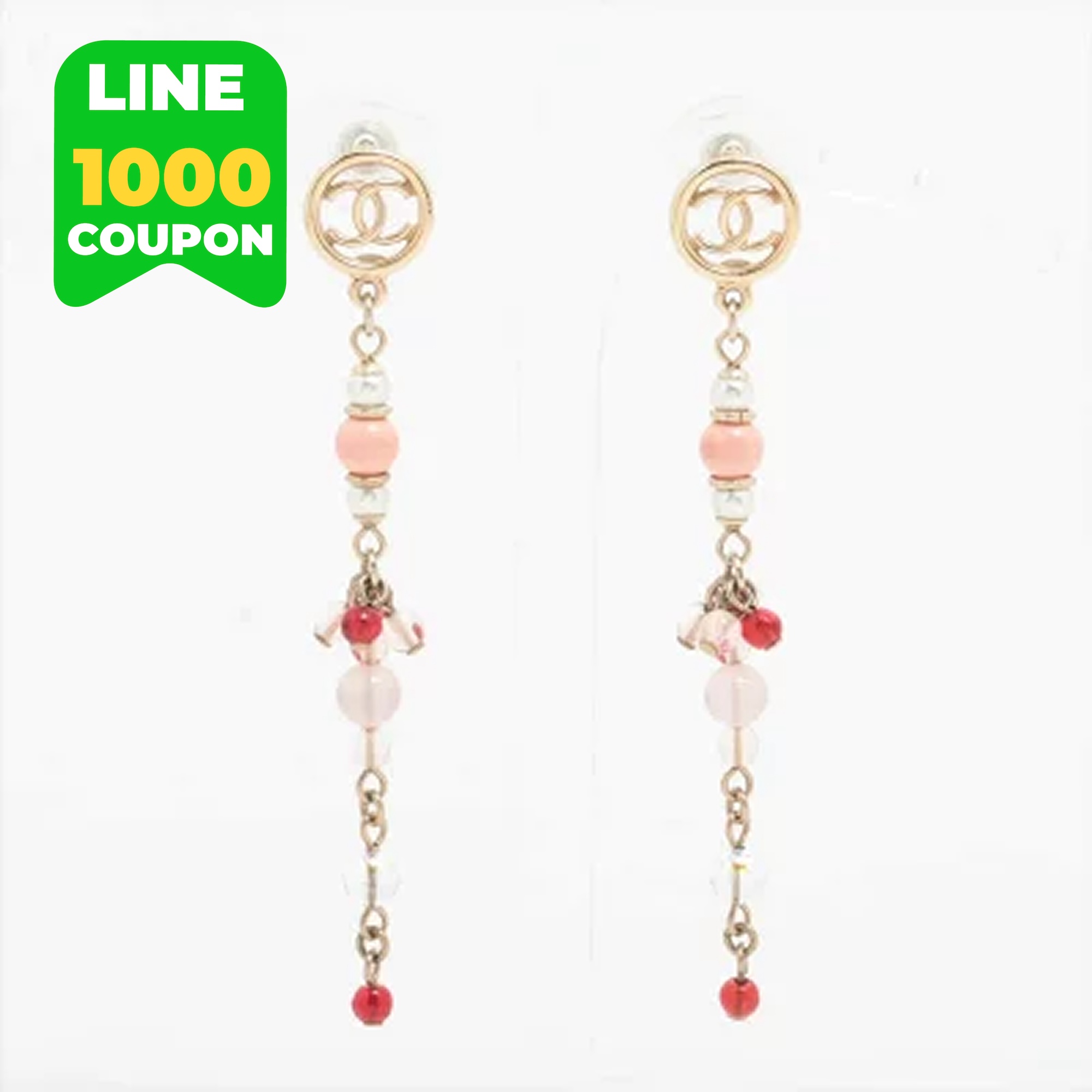 楽天市場】シャネル CHANEL ココマーク パール フラワーピアス B22K