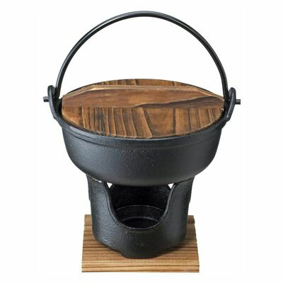 楽天市場】いろり鍋コンロセット16cm 鉄鋳物 固形燃料用 卓上 鉄