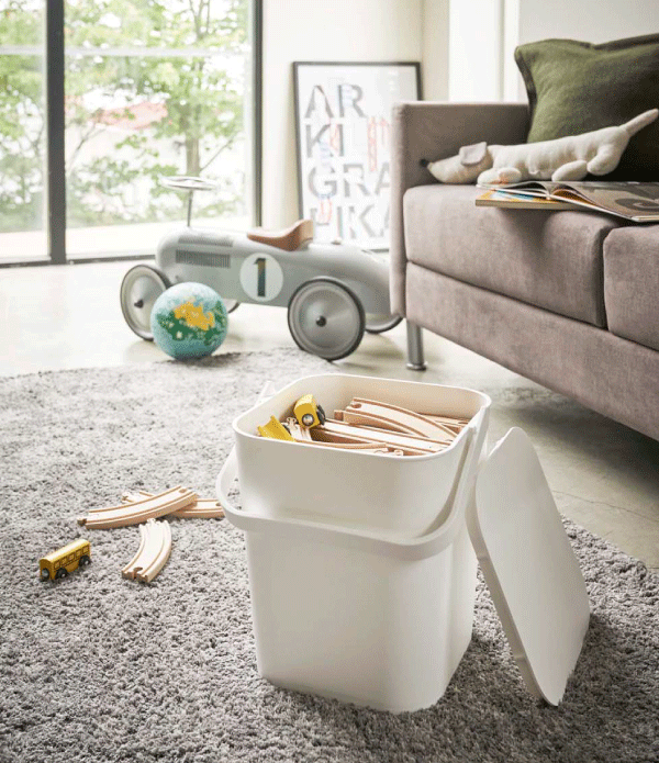 楽天市場 ポイント10倍 Tower フタ付バケツ 12l タワー ホワイト ブラック ふた付き フタ付きバケツ 収納ボックス ダストボックス ゴミ箱 ごみ箱 掃除バケツ ばけつ 水くみ 洗濯 掃除 道具入れ Rcp 48 49 キッチン 生活雑貨の店 まるげん