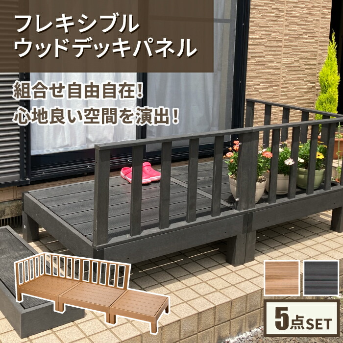 軟らかい 白木甲板 (本体×3 端っこダイアログボックス×1 片方ダイアログボックス×1) 0.75坪 5点仕掛ける 風変わり産業 人工木当て嵌める 中庭 エクステリア 涼み台 人工甲板 DIY 精神的な統合飾り気の無い V青写真\u003cBR\u003e※【製造業者直送品】【代引/同梱/返品不可】【個別貨物輸送数えること】