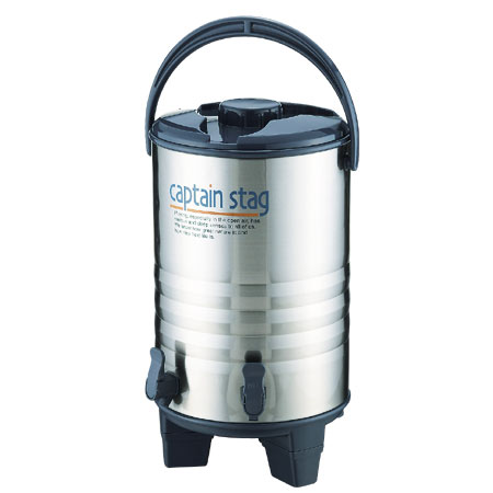 ツインコック式ビッグウォータージャグ16L アスタ CAPTAIN STAG パール金属 【M-5036】