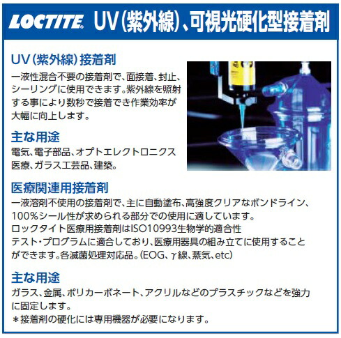 楽天市場 ロックタイト 紫外線硬化接着剤 ３５２３ ｌｘ ３５２１ ２５０ｍｌ 販売単位 1本 入り数 Jan ロックタイト Uv硬化型接着剤 ヘンケルジャパン 株 ａｇ事業部 05p03dec16 マルニシオンライン 楽天市場店