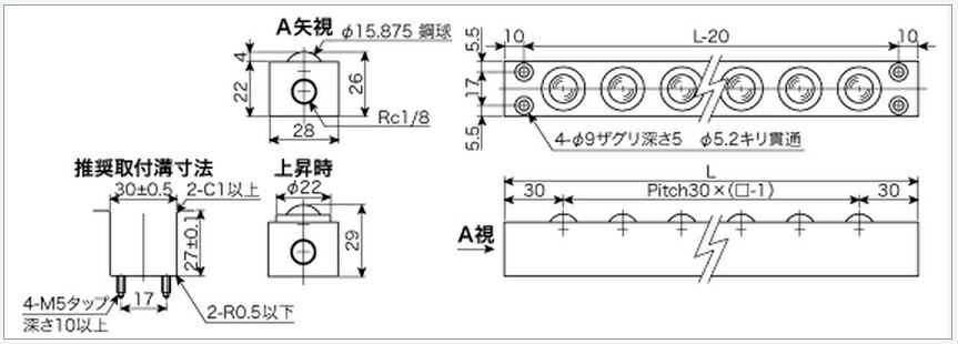 プレインベア プレインベアユニット 補強タイプ スチール製 ( PVUH-18