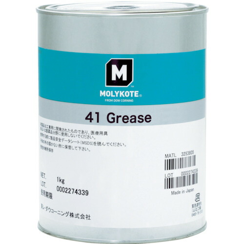 モリコート　耐熱用　４１グリース　１ｋｇ【4110】 販売単位：1缶(入り数：-)JAN[-](モリコート グリス・ペースト) 東レ・ダウコーニング（株）【05P03Dec16】 26,996円