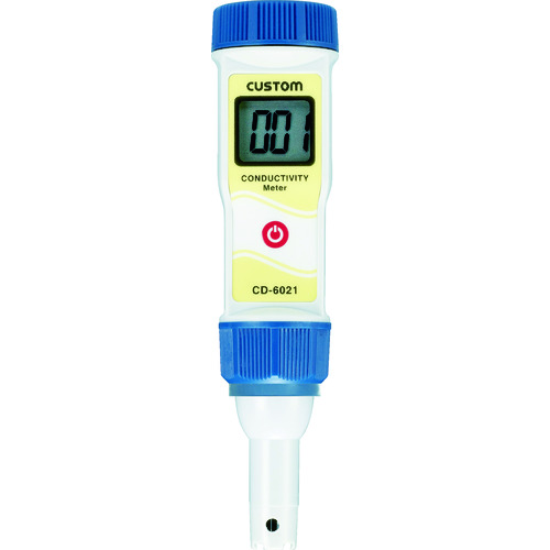 カスタム　防水型導電率計【CD6021】 販売単位：1個(入り数：-)JAN[4983621705157](カスタム 水質・水分測定器) （株）カスタム【05P03Dec16】