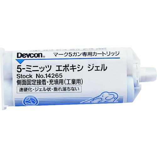 デブコン　５ミニッツエポキシジェル　接着剤　５０ｍｌ【14265】 販売単位：1本(入り数：-)JAN[4512192301200](デブコン 接着剤2液タイプ) （株）ＩＴＷパフォーマンスポリマー【05P03Dec16】