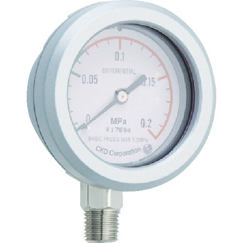 ＣＫＤ　差圧計【GA4008P02】 販売単位：1個(入り数：-)JAN[4547431024480](ＣＫＤ エアユニット) ＣＫＤ（株）【05P03Dec16】