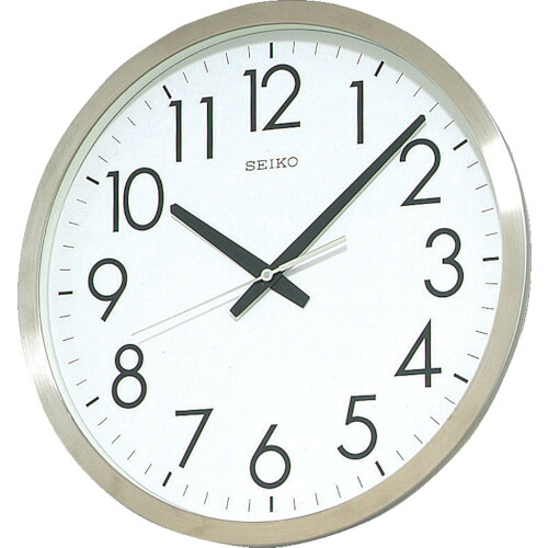 ＳＥＩＫＯ　オフィスクロック　直径３５０&times;３４　金属枠【KH409S】 販売単位：1個(入り数：-)JAN[4517228002984](ＳＥＩＫＯ 掛時計) セイコークロック（株）【05P03Dec16】｜マルニシオンライン　店