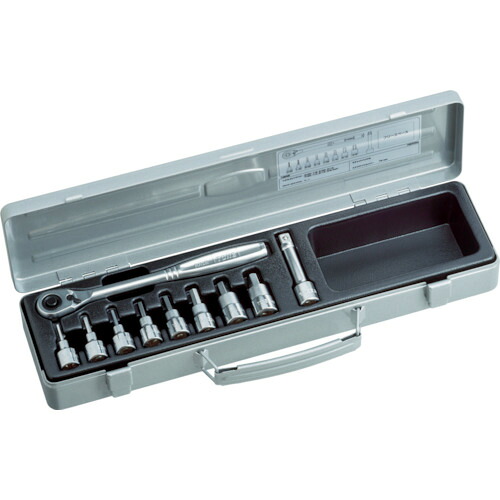 ＴＯＮＥ　ヘキサゴンソケットレンチセット　吋目　１０ｐｃｓ【HB3082】 販売単位：1S(入り数：-)JAN[4953488202403](ＴＯＮＥ ヘキサゴンソケットレンチセット) ＴＯＮＥ（株）【05P03Dec16】