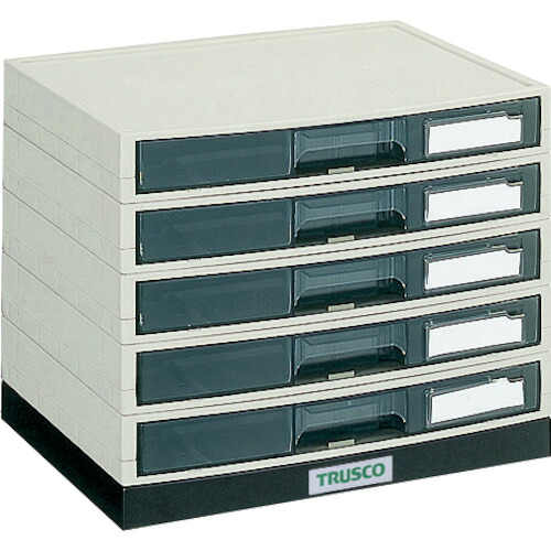 ＴＲＵＳＣＯ　αレターケース　Ａ４・積み重ねタイプ　横浅型５段【LA4S5S】 販売単位：1台(入り数：-)JAN[4989999787016](ＴＲＵＳＣＯ レターケース) トラスコ中山（株）【05P03Dec16】｜マルニシオンライン　店
