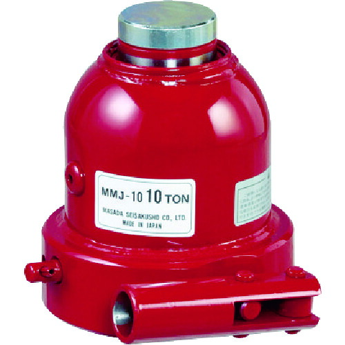 マサダ　ミニオイルジャッキ　１０ＴＯＮ【MMJ10】 販売単位：1台(入り数：-)JAN[4944015112029](マサダ 油圧ジャッキ) （株）マサダ製作所【05P03Dec16】