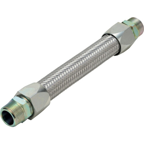 ＮＦＫ　メタルタッチ無溶接式フレキ　ニップル鉄　２０Ａ×１０００Ｌ【NK340201000】 販売単位：1本(入り数：-)JAN[4582119971304](ＮＦＫ フレキ管) 南国フレキ工業（株）【05P03Dec16】