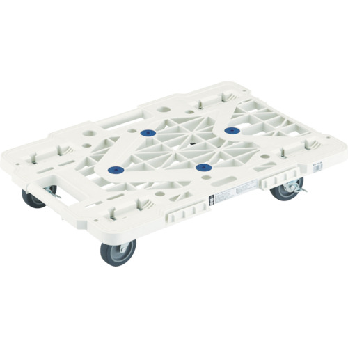 ＴＲＵＳＣＯ　ルートバン　４００Ｘ６００　４輪自在　Ｓ付　白　メッシュタイプ【MPK600JSW】 販売単位：1台(入り数：-)JAN[4989999185829](ＴＲＵＳＣＯ 平台車) トラスコ中山（株）【05P03Dec16】