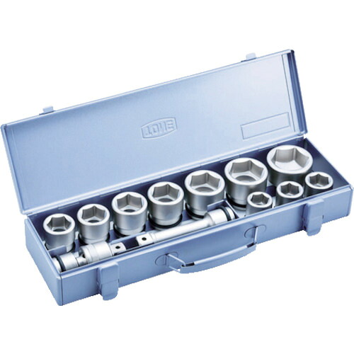 ＴＯＮＥ　インパクト用ソケットセット（メタルトレー付）　１２ｐｃｓ【NV6102】 販売単位：1S(入り数：-)JAN[4953488268980](ＴＯＮＥ インパクト用ソケット) ＴＯＮＥ（株）【05P03Dec16】