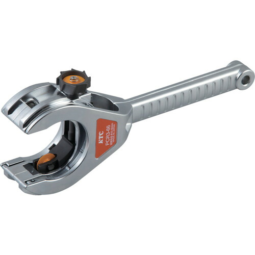 ＫＴＣ　大型ラチェットパイプカッタ（鋼管　ステンレス鋼管用）【PCR366】 販売単位：1個(入り数：-)JAN[4989433759166](ＫＴＣ チューブカッター) 京都機械工具（株）【05P03Dec16】｜マルニシオンライン　店
