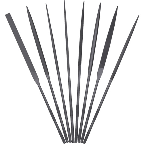 ツボサン　精密ヤスリ　８本組セット【ST00856T】 販売単位：1S(入り数：8本)JAN[4518007321067](ツボサン ヤスリ) ツボサン（株）【05P03Dec16】｜マルニシオンライン　店