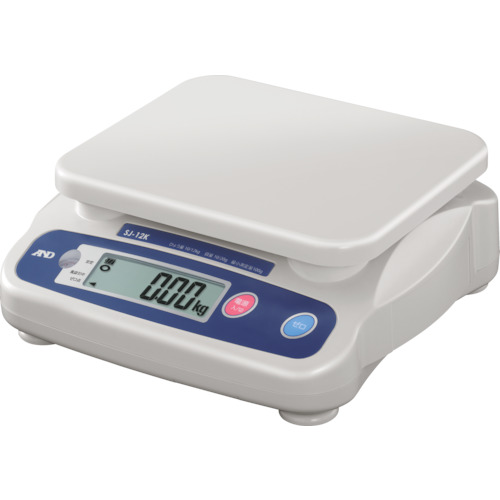 Ａ＆Ｄ　デジタルはかり　ワークスケール　検定付（２区）　１２ＫＧ【SJ12K】 販売単位：1台(入り数：-)JAN[4981046601986](Ａ＆Ｄ はかり) （株）エー・アンド・デイ【05P03Dec16】
