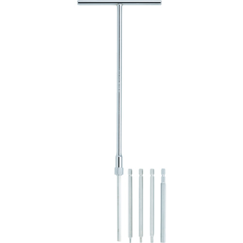 ミトロイ　Ｔ型ホローレンチ　ビット５本セット　（３００Ｈ&minus;５０Ｌ）【THC50S】 販売単位：1S(入り数：-)JAN[4575100013138](ミトロイ 六角棒レンチ) 水戸工機（株）【05P03Dec16】｜マルニシオンライン　店