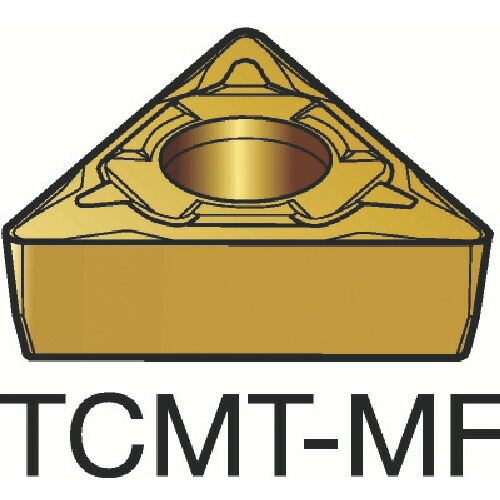 サンドビック　コロターン１０７　旋削用ポジ・チップ　１１０５【TCMT090204MF(1105)】 販売単位：10個(入り数：-)JAN[-](サンドビック チップ) サンドビック（株）【05P03Dec16】