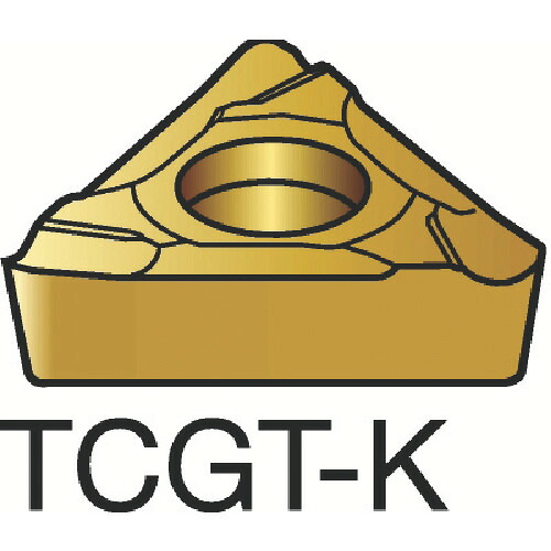 サンドビック　コロターン１０７　旋削用ポジ・チップ　１５１５【TCGT090202RK(1515)】 販売単位：10個(入り数：-)JAN[-](サンドビック チップ) サンドビック（株）【05P03Dec16】