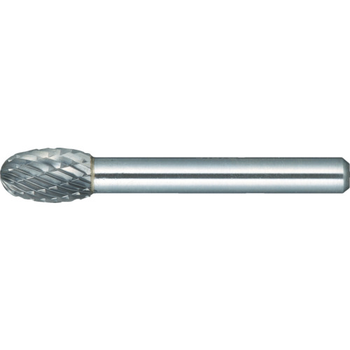 ＴＲＵＳＣＯ　超硬バー　タマゴ型　Φ１９Ｘ刃長２５Ｘ軸６　アルミカット【TA6C190】 販売単位：1本(入り数：-)JAN[4989999230734](ＴＲＵＳＣＯ 超硬バー) トラスコ中山（株）【05P03Dec16】