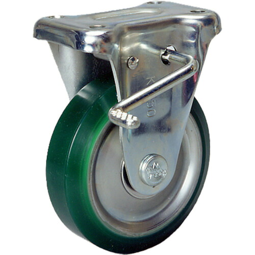 シシク　ウレタン固定車　１５０ｍｍ【UWKB150】 販売単位：1個(入り数：-)JAN[4537657100945](シシク プレート式ウレタン車) シシクＳＩＳＩＫＵアドクライス（株【05P03Dec16】