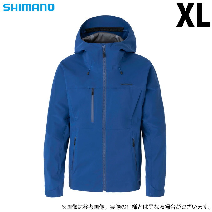 (c) シマノ RA-001V (ブルー/XL) ゴアテックス プロ アングラーズシェル ジャケット (フィッシングウェア/2022年春夏モデル)