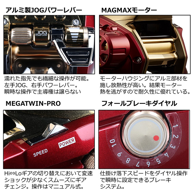 ダイワ 22 シーボーグ クレハ 500MJ-AT シーガー完全ふかせ6号300m