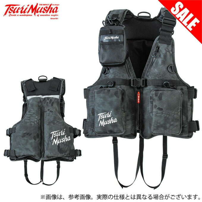 釣武者　ロックベスト 楽天市場】釣武者 ロックベスト フリーサイズ : 釣具総合卸売