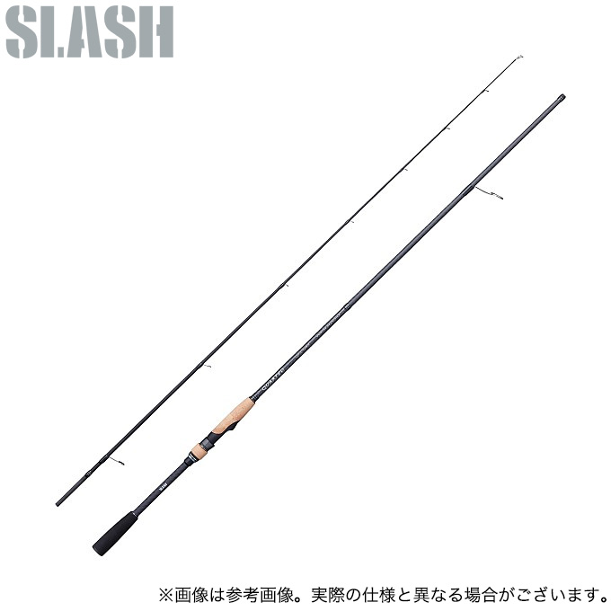 楽天市場】スラッシュ クオーテッド QT-C742XH (ブラックバスロッド