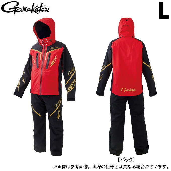 美品　ガマカツ　ゴアテックス　レインスーツ　ブラック　L Amazon.co.jp: Gamakatsu(がまかつ) ゴアテックスインフィニアム