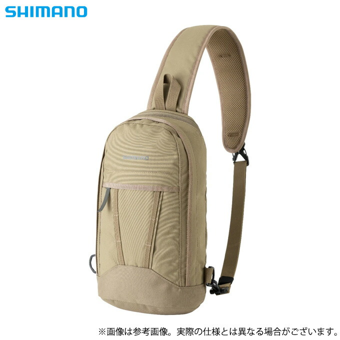 お試し価格！】 c シマノ BS-011V エクストラスリングバッグ サンドベージュ M 鞄 バッグ 2022