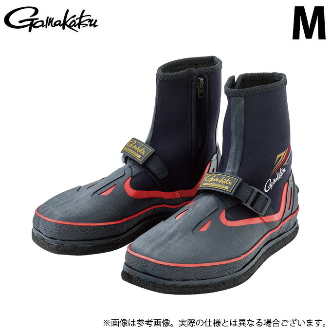 (c)【取り寄せ商いもの】 がまかつ GM907 (M／黒いこと) 鮎タビ(先割・レギュラー・フェルト) (靴・鮎設備／2023年春夏模範例) 【Σ01】
